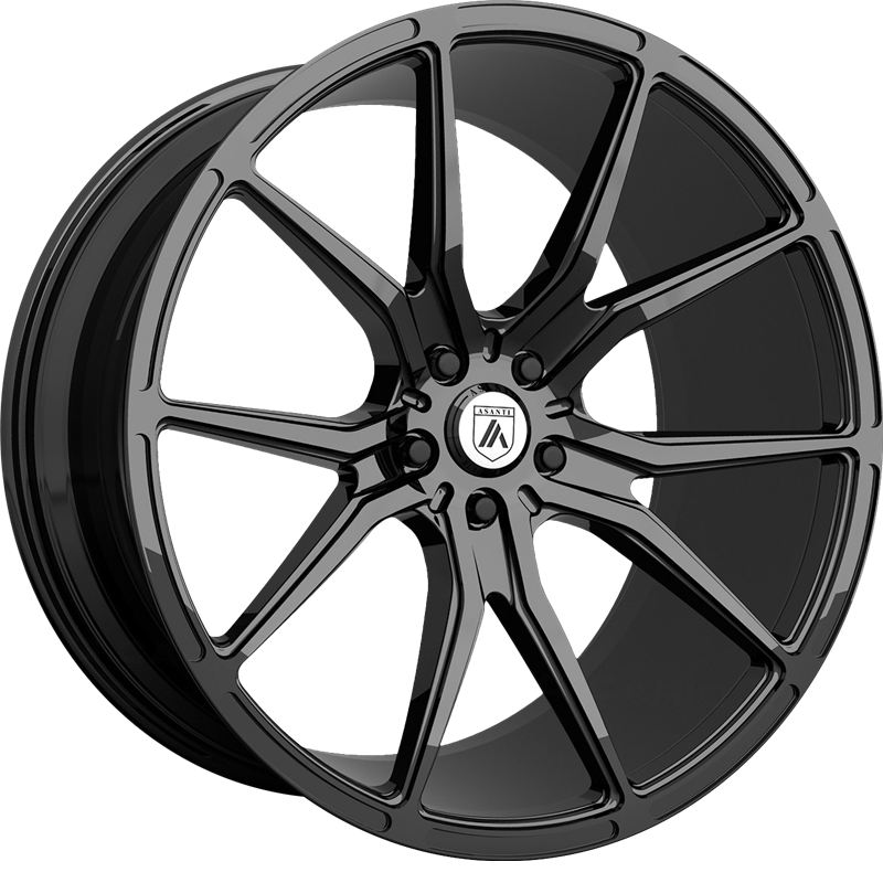 Asanti 20x10.5 ABL-13 Vega Gloss Black +45mm