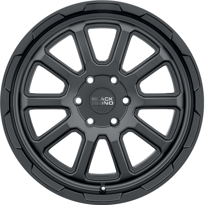 Black Rhino 18x8 Chase Matte Black +10mm