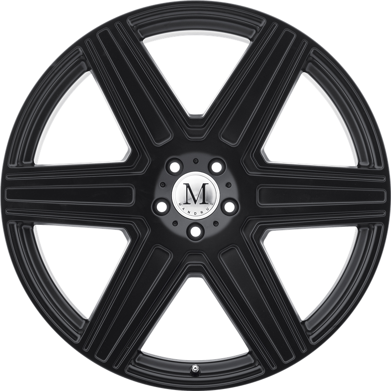 Mandrus 18x9.5 Atlas Matte Black +25mm