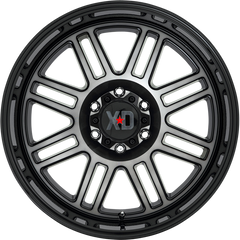 XD 20x10 XD850 Cage Gloss Black w/ Gray Tint -18mm