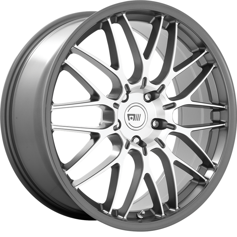 Motegi Racing 18x8.5 MR153 CM10 Machined Gunmetal +35mm