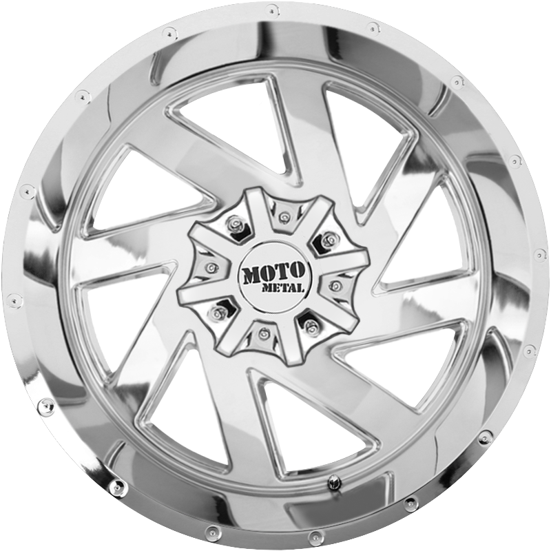 Moto Metal 20x10 MO988 Melee Chrome -18mm