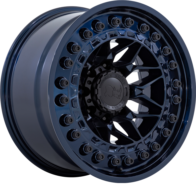 Black Rhino 18x9 Alpha Midnight Blue +20mm