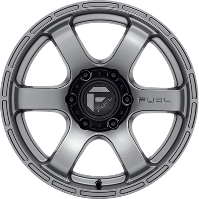 Fuel 17x9 D767 Rush Matte Gunmetal +1mm