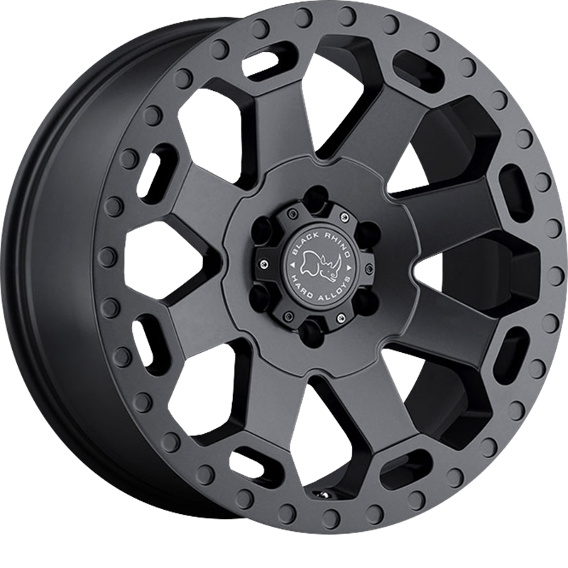 Black Rhino 20x9 Warlord Matte Gunmetal +12mm