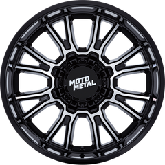 Moto Metal 20x10 MO810 Legacy Gloss Black Machined -18mm