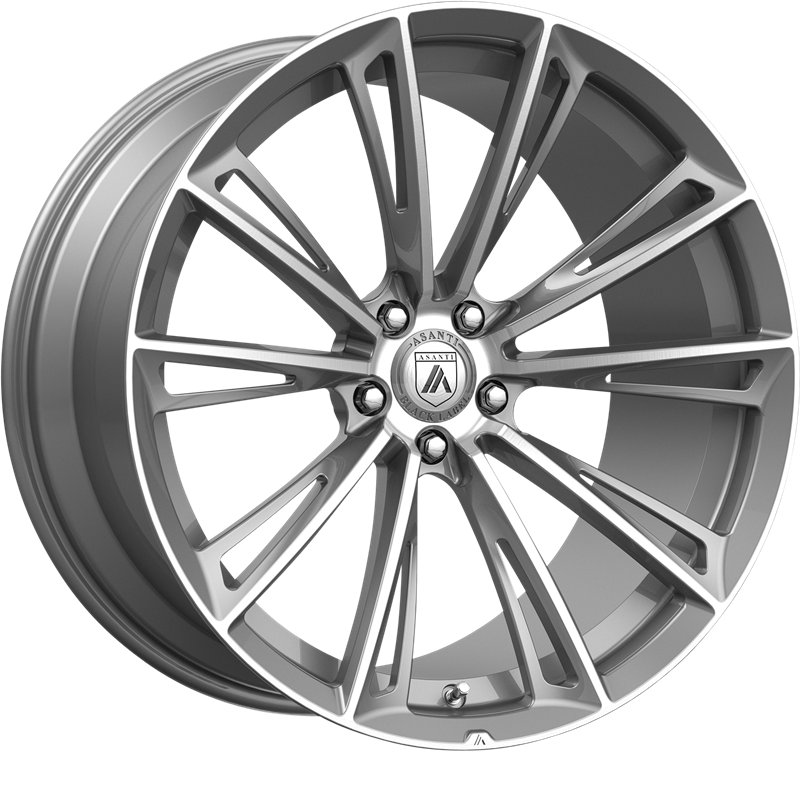 Asanti 20x9 ABL-30 Corona Titanium Brushed +35mm