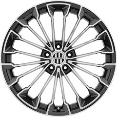 Victor Equipment 20x8.5 Wurttemburg Gunmetal w/ Mirror Cut Face +45mm