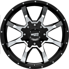 Moto Metal 20x10 MO970 Gloss Black w/ Machined Face -18mm