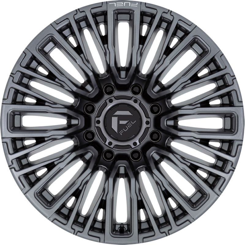 Fuel 17x9 D848 Rebar Matte Gunmetal +1mm