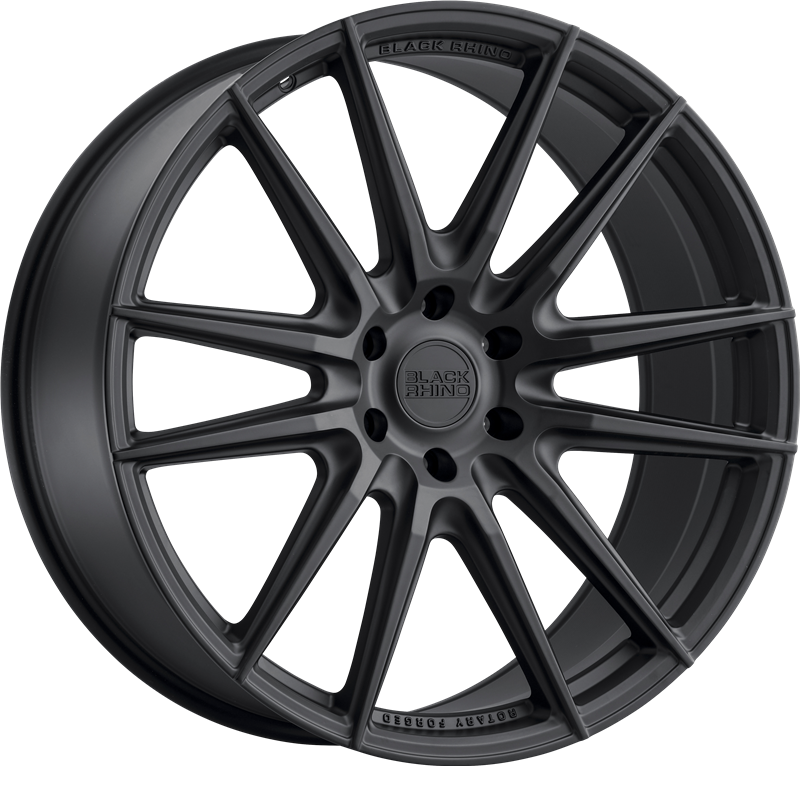 Black Rhino 20x9 Madagascar Matte Black +35mm