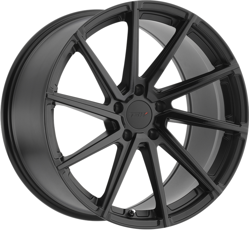 TSW 18x9.5 Watkins Matte Black w/ Gloss Black Face +39mm