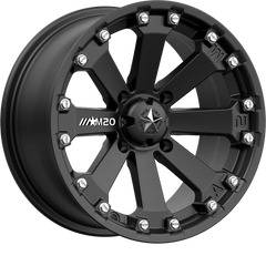 MSA Offroad Wheels 14x7 M20 Kore Satin Black -52mm