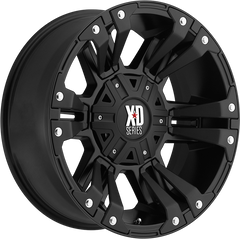 XD 17x9 XD822 Monster II Matte Black +30mm