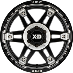 XD 20x10 XD840 Spy II Gloss Black Machined -18mm