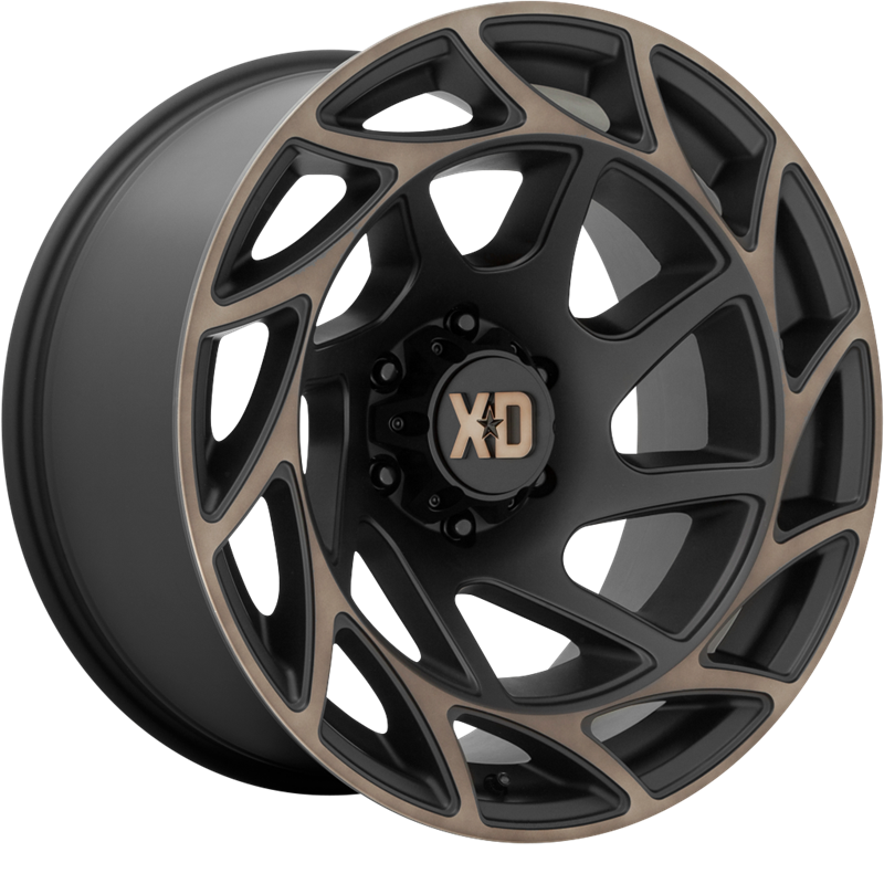 XD 17x9 XD860 Onslaught Satin Black w/ Bronze Tint +0mm