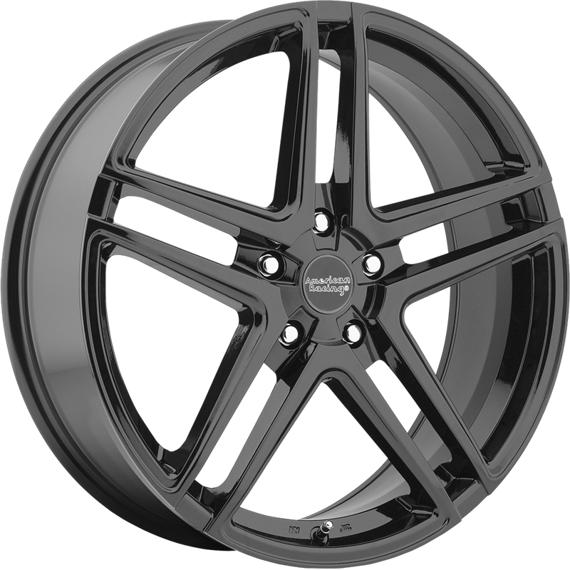 American Racing 17x7.5 AR907 Gloss Black +42mm