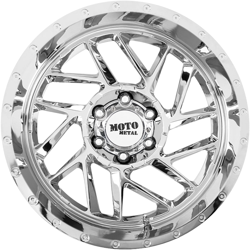 Moto Metal 20x12 MO985 Breakout Chrome -44mm