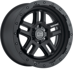 Black Rhino 20x9.5 Barstow Textured Matte Black +0mm