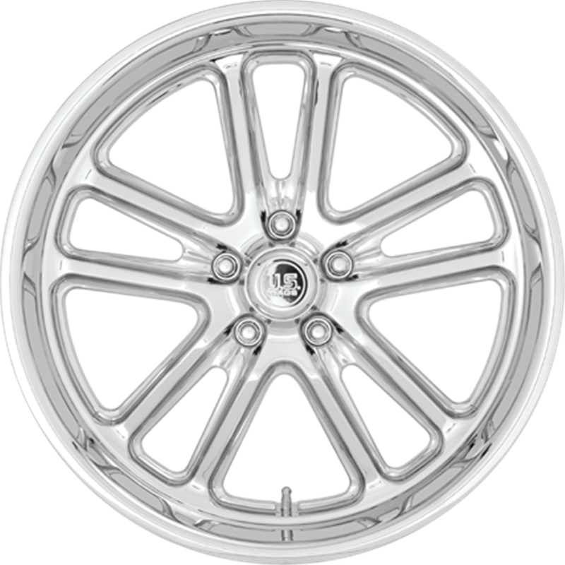 US Mags 18x9.5 U131 Bullet Chrome +1mm