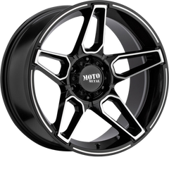 Moto Metal 20x9 MO994 Fang Gloss Black Machined +0mm