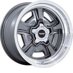 American Racing 18x8 VN517 Marauder Anthracite w/ Diamond Cut Lip +0mm