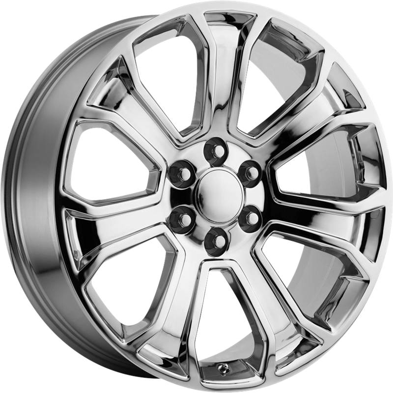 Performance Replicas 20x9 PR166 Chrome +24mm