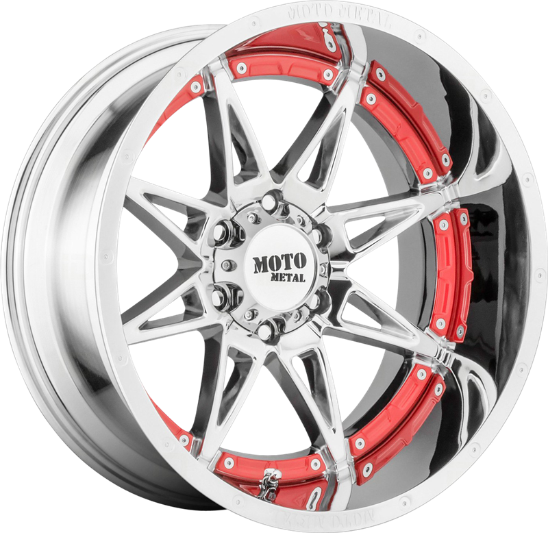 Moto Metal 20x9 MO993 Hydra Chrome +0mm