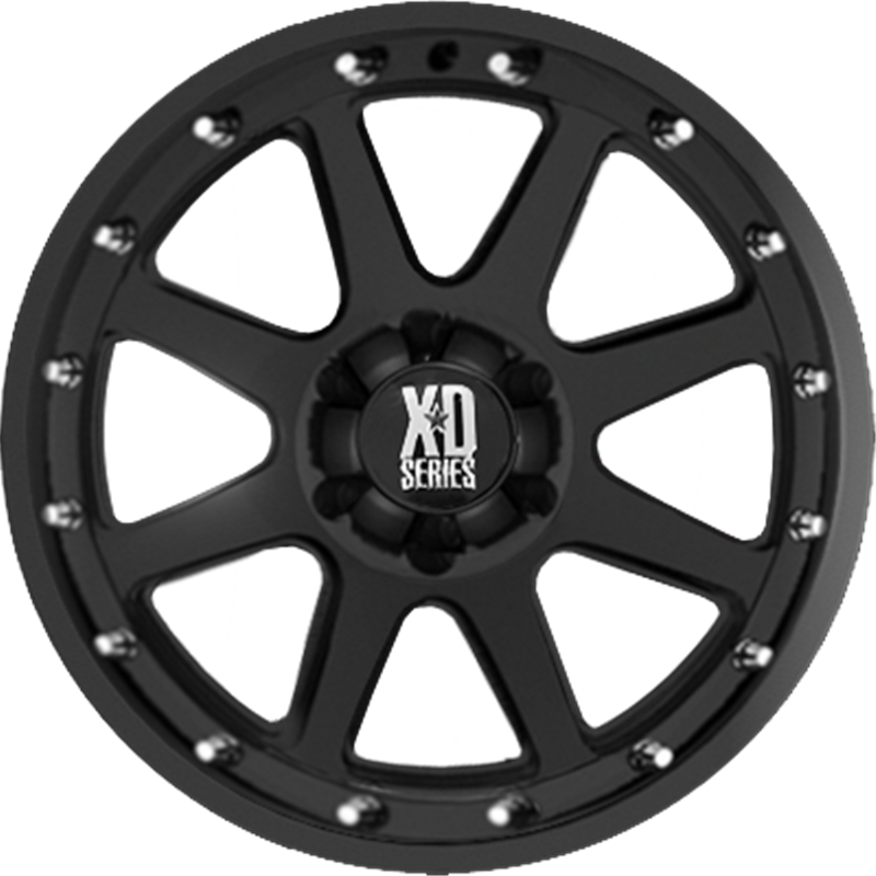 XD 18x9 XD798 Addict Matte Black -12mm