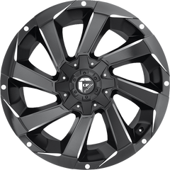 Fuel 20x9 D592 Razor Matte Black Milled +20mm