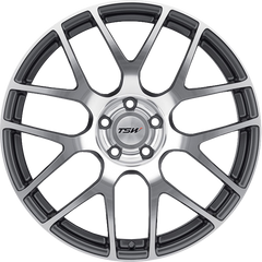 TSW 19x8 Nurburgring Gunmetal w/ Mirror Cut Face +35mm