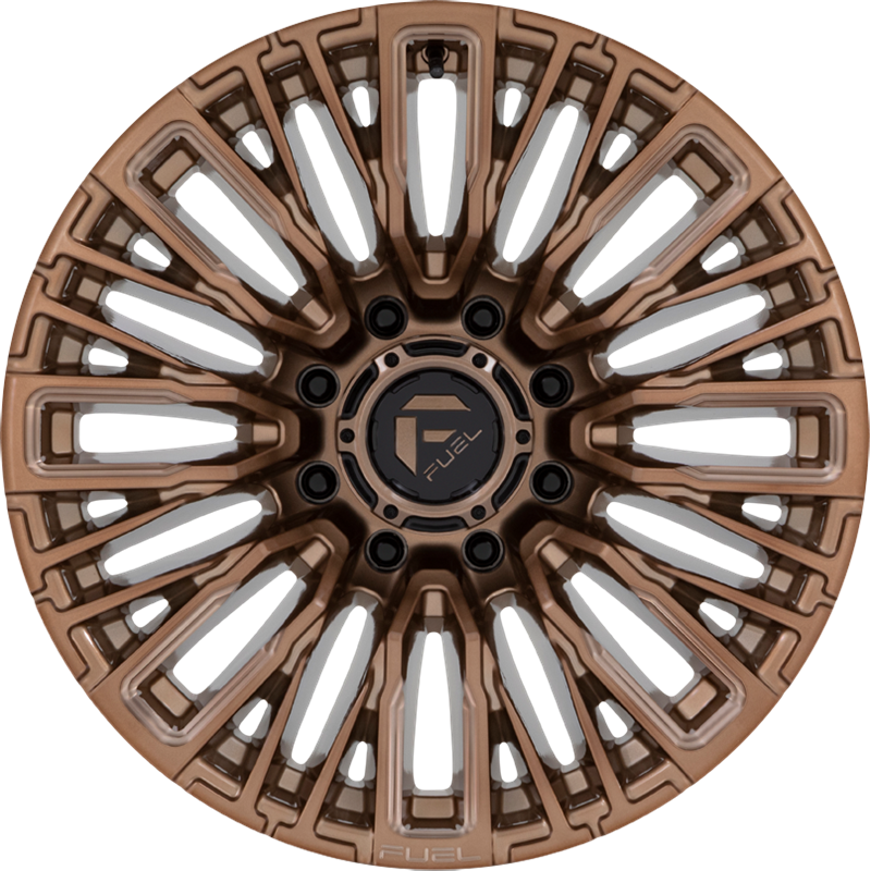 Fuel 17x9 D850 Rebar Platinum Bronze Milled +1mm