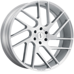 Status 20x9 Juggernaut Silver w/ Brushed Face +20mm