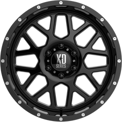 XD 20x9 XD820 Grenade Gloss Black +25mm