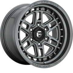 Fuel 17x9 D668 Nitro Matte Gunmetal -12mm