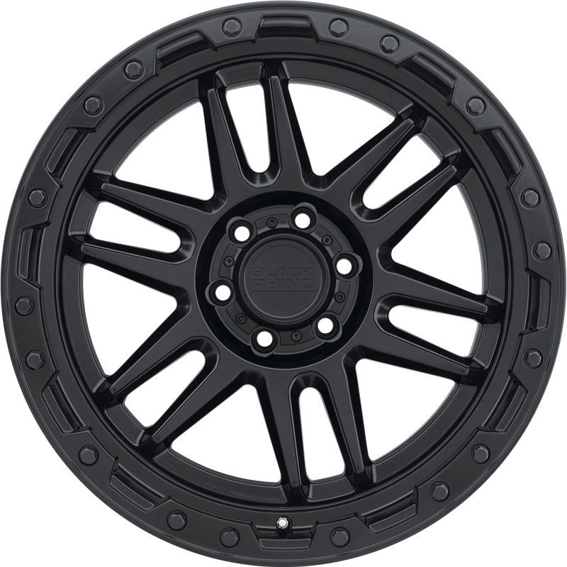 Black Rhino 20x9 Apache Matte Black +2mm