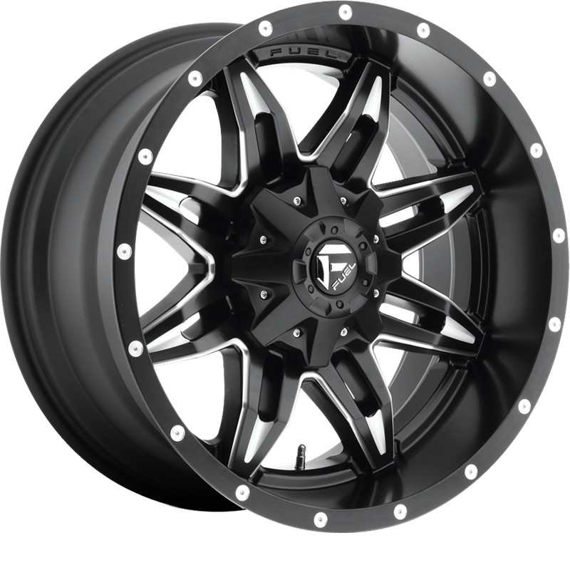 Fuel 20x9 D567 Lethal Gloss Black Milled +1mm