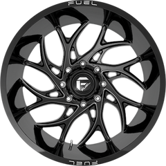 Fuel 20x10 D741 Runner Gloss Black Milled -18mm