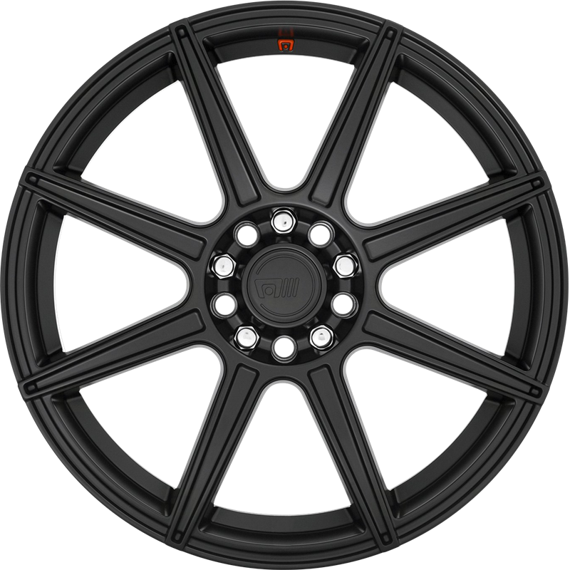 Motegi Racing 15x6.5 MR142 CS8 Satin Black +40mm