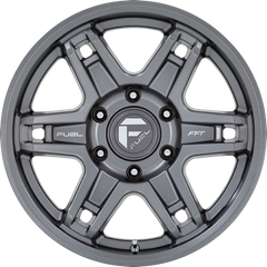 Fuel 17x8.5 D838 Slayer Matte Gunmetal -15mm