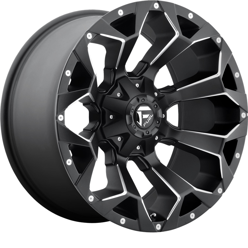 Fuel 18x9 D546 Assault Matte Black Milled +20mm