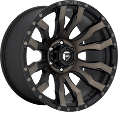 Fuel 17x9 D674 Blitz Matte Black w/ Double Dark Tint +1mm