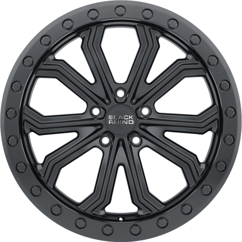 Black Rhino 20x10 Trabuco Matte Black +30mm