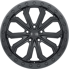 Black Rhino 20x10 Trabuco Matte Black +30mm