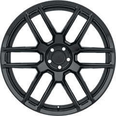 Mandrus 20x10 Otto Gloss Black +50mm