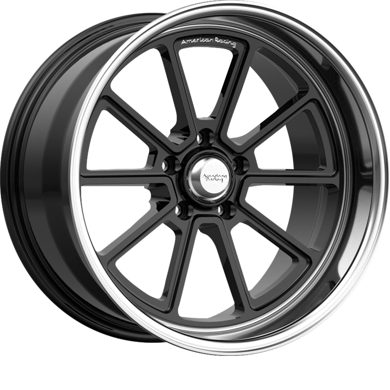 American Racing 20x8.5 VN510 Draft Gloss Black w/ Diamond Cut Lip +6mm