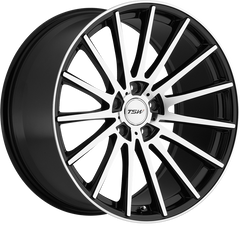 TSW 17x8 Chicane Gloss Black w/ Mirror Cut Face +32mm