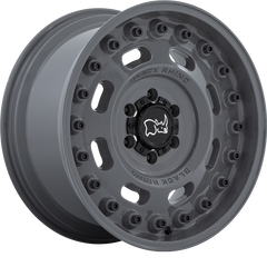 Black Rhino 20x9.5 Axle Battleship Gray +6mm