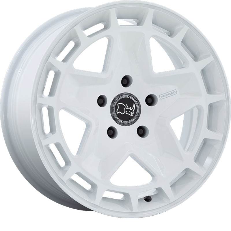 Black Rhino 18x8 Corsica Gloss White +20mm