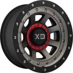 XD 20x10 XD137 FMJ Satin Black w/ Dark Tint -18mm